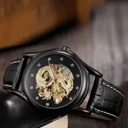 FORSINING Men Dial & Leather Straps Analogue Watch FSG8151M3B1-image-72