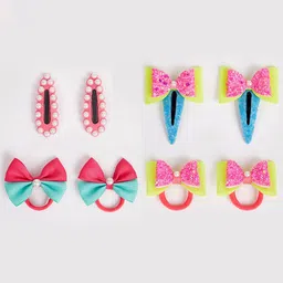 RIBBON CANDY Set Of 8 Girls Embellished Hair Accessory-image-4