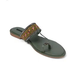 Anouk Women Embellished One Toe Flats with Bows-image-60