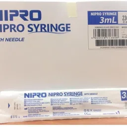 DISPOSABLE SINGLE SUE ONLY SYRINGE IN ( 3ML X 50PICS. ) Medical Needle-24