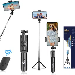 YCHROZE Y17 Selfie Stick Tripod expandable features Bluetooth Selfie Stick-0