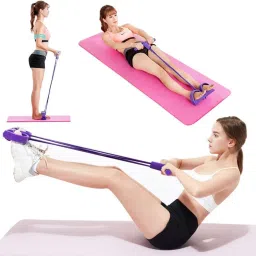 pheonix Waist Reducer, Pull Rope Exerciser(multicolor) Ab Exerciser image 5