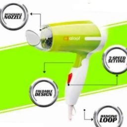 Oneclickshopping Stylish Foldable Hair Dryer, with Transparent Nozzle Hair Dryer-image-30