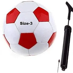 Red and White Premium Football Football - Size: 3-image-5