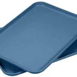 Big Rectangular Dinner Plates in Unbreakable Wheat Straw Plates Reusable Durable Dinner Plate-image-34