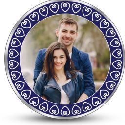 BIS Hallmarked Personalized Anniversary & Wedding (WED3-20G746) S 999 20 g Silver Coin-image-6