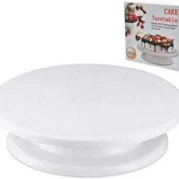 Plastic Cake Decorating Turntable Stand Plastic Cake Server-22
