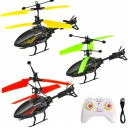 shoaib trader Remote Control Helicopter rechargeable (ANY COLOUR OUT OF 3) image 2