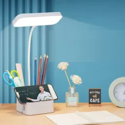 study lamp for Students with Pen Holder Desk lamp fr work USB Charging Study Lamp-21