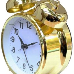 nh world Analog GOLDEN Clock image 4