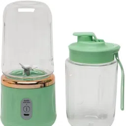 Plastic Giftollo Portable Blender | 400ML Compact Jar| Juicer with Built-in Jar Hand Juicer image 5