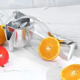 Aluminium Manual Fruit Juicer - Hand Press Metal Orange Mixer Juicer Jar-28