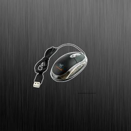 Shivsoft 3D Optical wired USB Mouse in Black Model-4825 Wired Ambidextrous Optical Gaming Mouse-image-3