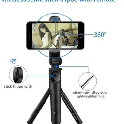 SOJUBA Portable Mobile stand| selfie shooter| Bluetooth Selfie Stick| tripod stand Tripod, Monopod, Monopod Kit, Tripod Kit image 4