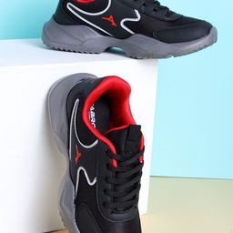 ABROS Boys Mesh Running Non-Marking Shoes-13