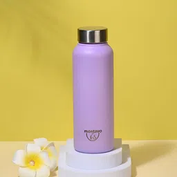 FNS Lilac Mist Purple Stainless Steel Single Wall Vacuum Water Bottle-750 ml-52