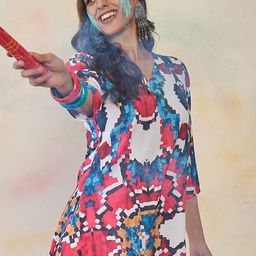 Indo Era Women Printed Regular Kurta with Trousers-image-4