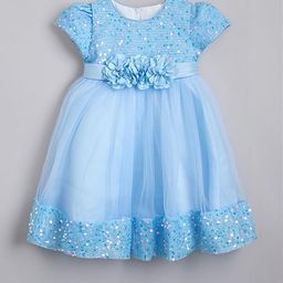 Hopscotch Girls BLENDED Fit & Flare Dresses-picture-10