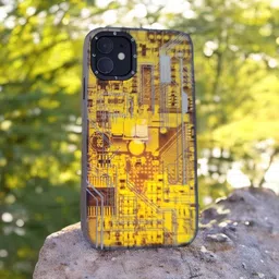 CASE CREATION Geometric Printed iPhone 14 Back Case-33