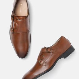 Van Heusen Men Formal Leather Monk Shoes-picture-32
