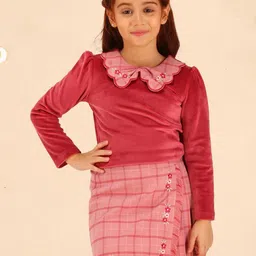 CUTECUMBER Girls Top with Skirt-image-34