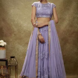 Renee Label Embroidered Ready to Wear Lehenga & Blouse With Dupatta-picture-11