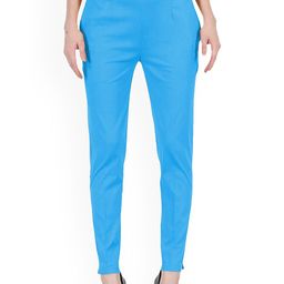 MIXFIT Women Slim Fit Mid-Rise Chinos Trousers-picture-6