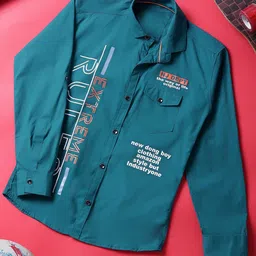 YK Boys Opaque Printed Casual Shirt-picture-20