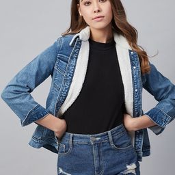Chemistry Women Lightweight Outdoor Denim Jacket-13