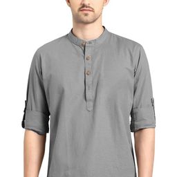 APEKTRA Men Solid Kurta-image-89