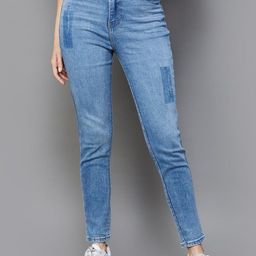 Xpose Women Comfort Slim Fit High-Rise Stretchable Jeans-image-79