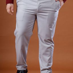 Muffynn Men Plus Size Relaxed Straight Leg Straight Fit Trousers-picture-16