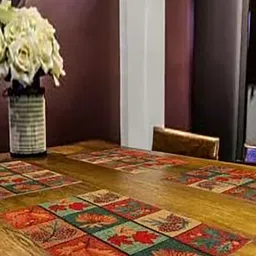 PRAKARTIK 4Pcs Printed Table Placemats image 1