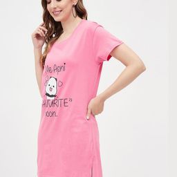 Christy World Women Pack Of 2 Graphic Printed Long T-shirt-picture-12