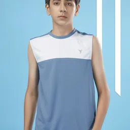 Technosport Boys Colourblocked UPF50 Slim Fit T-shirt-image-81