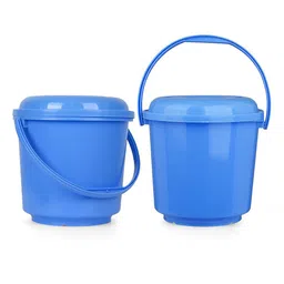 Kuber Industries Blue 2 Pieces Bucket 5L-image-44