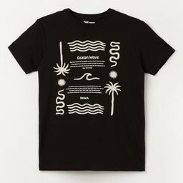 Fame Forever by Lifestyle Boys Graphic Printed Cotton T-shirt-image-35