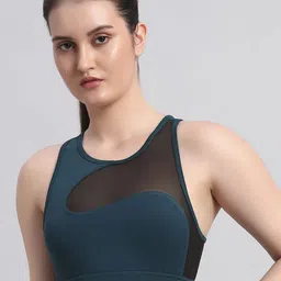 CLOTHWIK COLLECTION High Impact Mesh Sport Bra-image-22