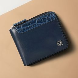 Hidesign Men Brand Logo Print Leather Two Fold Wallet-9