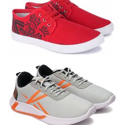 Spotwalk Men Set Of 2 Running Shoes-image-90