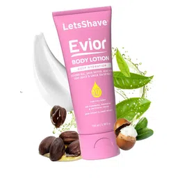 LetsShave Evior Shea Butter Non Sticky Deep Hydration Body Lotion 100 ml-24