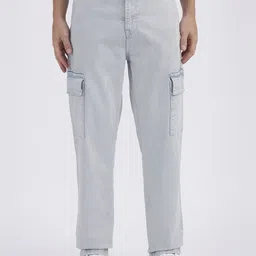 Pepe Jeans Men Straight Fit Cargos Trousers-image-93