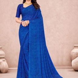 Panzora Leheriya Printed Poly Chiffon Regular Saree-image-21