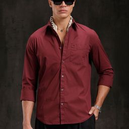 WROGN Men Comfort Slim Fit Casual Shirt-picture-17