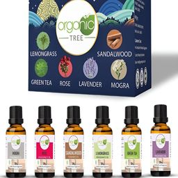 Organic Tree Brown Pieces Aroma Diffuser Oil Set-image-49