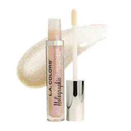 L.A colors Holographic Iridescent Lip Gloss with Vitamin E & Shea Butter 4g - Glazed Donut-3