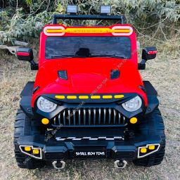 RUBICON RED (1-8YRS) 12V BATTERY Jeep Battery Operated Ride On-image-65