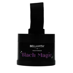 Bella Vita Organic Black Magic Hair Powder for Instant Grey Coverage 4g - Black-27
