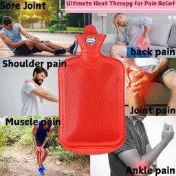 Adbeni Rubber Hot Water Bag For Pain Relief & Relaxation-image-81