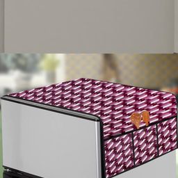 The Furnishing Tree Violet Plastic Refrigerator Cover-image-95
